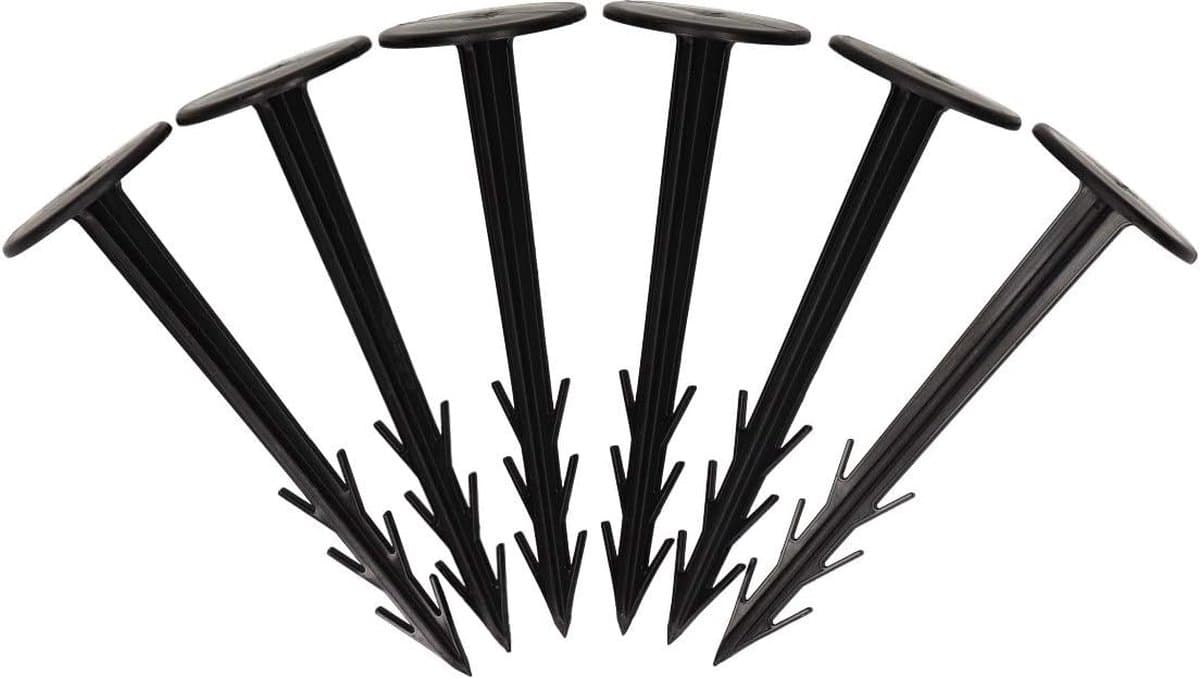 set van 50 stuks terrapin grondankers, grondpennen voor tuinvlies, onkruidbestrijding, molnetdekzeil — afbeelding 1