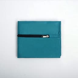 Waszakken voor huisdieren - Waszakken van twill polyester - Grote waszakken met rits - Voorkomt dat waszakken verstopt raken door dierenhaar - Waszakken voor huisdierendekens - Geweldig voor honden en katten (70x80cm) - meer blauw-L — thumbnail 4