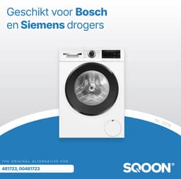 SQOON® Filter Voor Bosch Droger 2x - Pollenfilter - Filter Condensor WTL120 - 150 / 00481723 — thumbnail 3