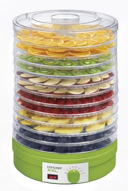 Droogrek XXL met 12 planken - Perfect voor het drogen van groenten en fruit — thumbnail 1