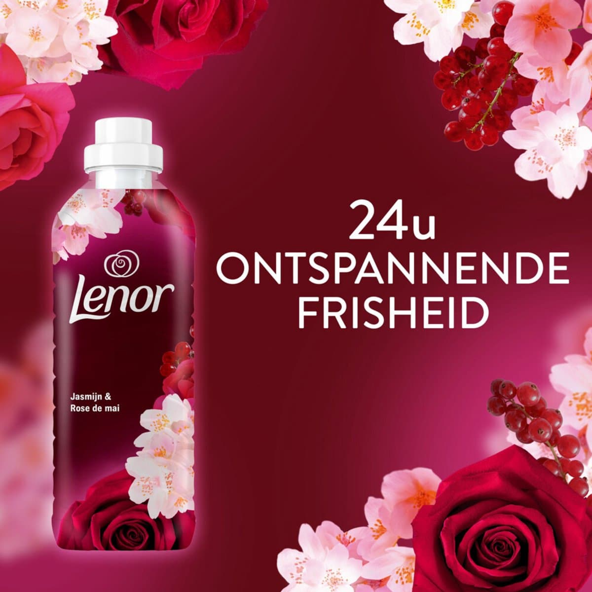 Lenor Wasverzachter Jasmijn & Rose de Mai 55 Wasbeurten - 1155 ml — afbeelding 1