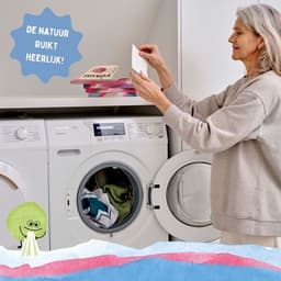 YOKUU Probiotische Wasstrips - 64 Wasbeurten - Parfum Vrij - Reis Wasmiddel - Ultra Geconcentreerd en Voorgedoseerd - Ecologisch Wasproduct — thumbnail 3