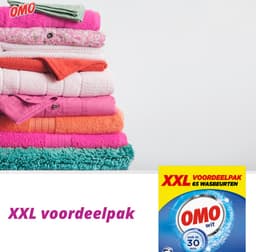 Omo XXL Waspoeder - Wit - Omo wast door en door hygiënisch schoon - 65 wasbeurten — thumbnail 3