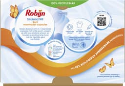 Robijn Wasmiddel - 3-in-1 Wascapsules - Stralend Wit - 3 x 26 stuks - 78 Wasbeurten - Voordeelverpakking — thumbnail 4