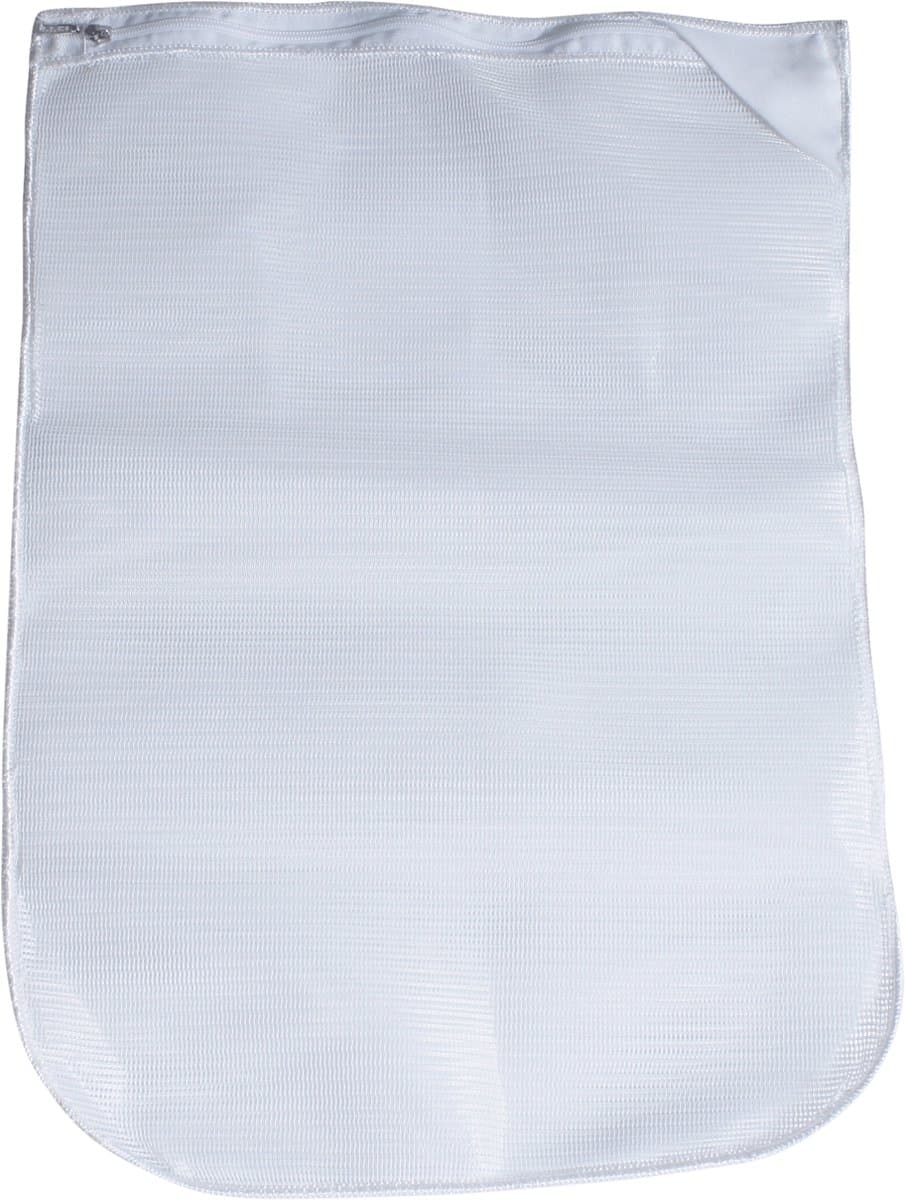 Wasnet 40x60 cm - Fijnmazig met ritsafsluiting - Wit — afbeelding 1