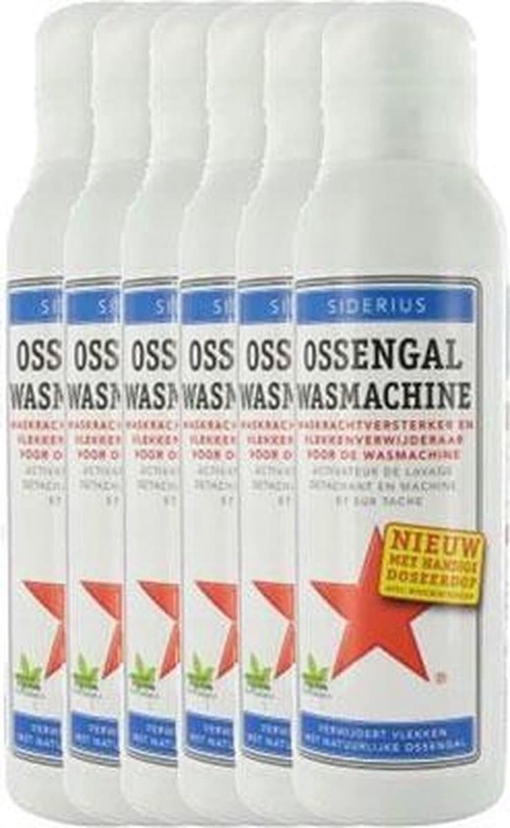 Siderius Ossengal Voor De Wasmachine Sanders Voordeelverpakking 6 flessen van 500 ml — afbeelding 1