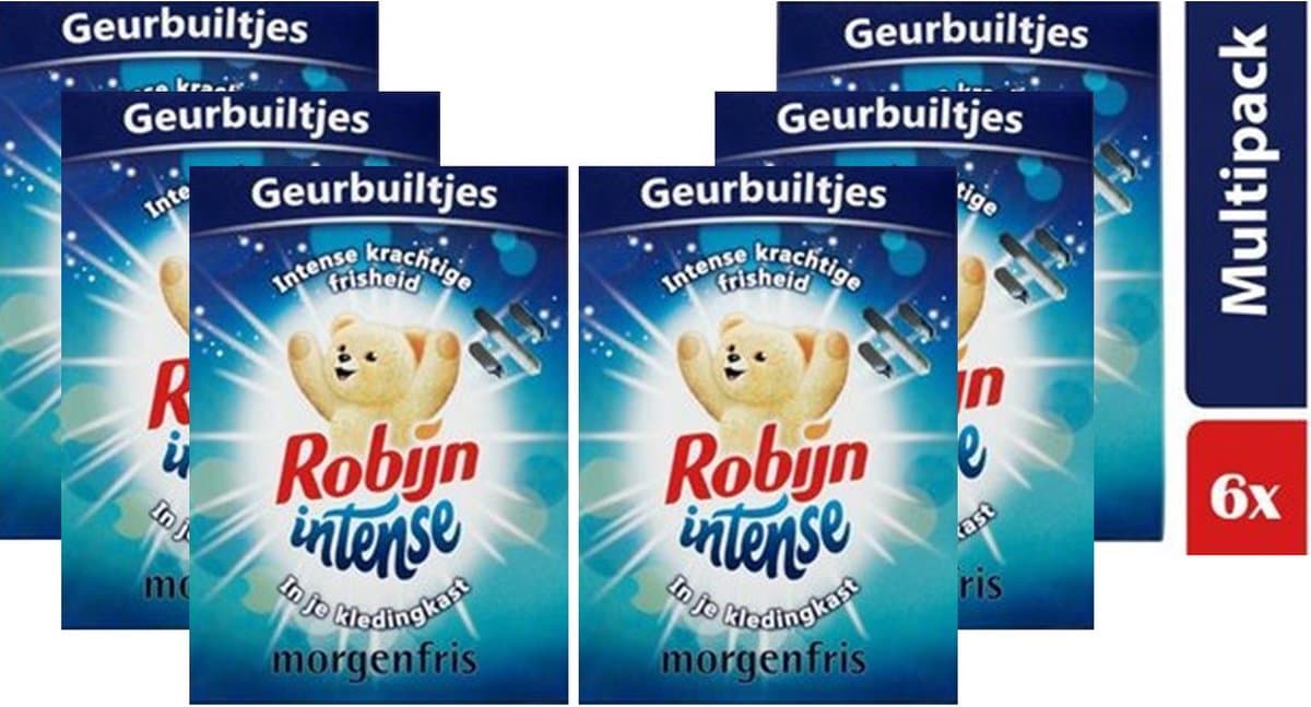 Robijn Geurbuiltjes Morgenfris - 6 x 3 stuks — afbeelding 1