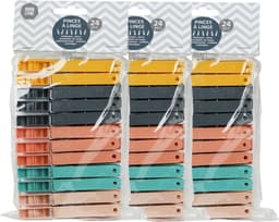 Urban Living Basic Grip wasknijpers - 108x - kunststof - 7 cm — thumbnail 2