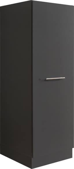 Interiax WASHWALL 'Mary' Wasmachine Opbergkast Antraciet - Met 3 Legplanken - 162x50x67.5 cm — thumbnail 1