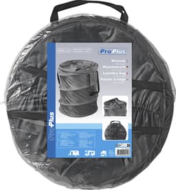 ProPlus Waszak opvouwbaar - Ø46 x 60 cm - Wasmand - Pop-up waszak - Waszak Opvouwbaar Camping - Zwart — thumbnail 2