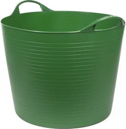 4x benson flexibele kuip - groen - 45 liter - 37 x 45 cm - emmer - wasmand — thumbnail 2