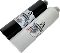 Südor Textielverf set 2 x 500 ml (zwart-wit). Wasbestendige textielverf voor lichte stoffen. Wasmachinebestendig, wasbestendig. Fixatie door strijken — thumbnail 2