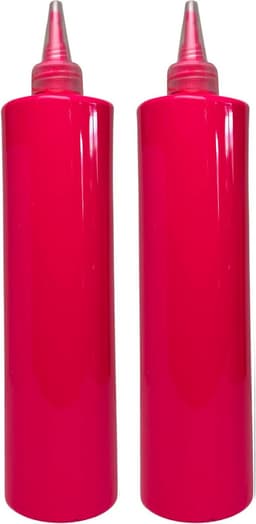 Südor Textielverf 1000 ml, neon roze.Wasbestendige textielverf voor lichte stoffen. Wasmachinebestendig, wasbestendig. Fixatie door strijken (2 x 500 ml) — thumbnail 2