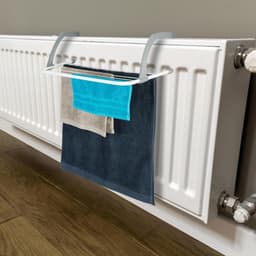 hangdroogrek - 3 m drooglengte - 16 x 52 cm - radiator - balkon - wit — thumbnail 4