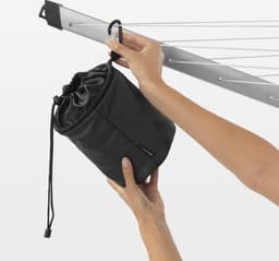 Brabantia Wasknijpertasje - Black — thumbnail 3