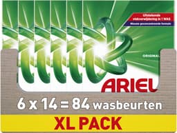 Ariel Snel Oplosbaar Waspoeder Original - 6 x 14 Wasbeurten — thumbnail 1