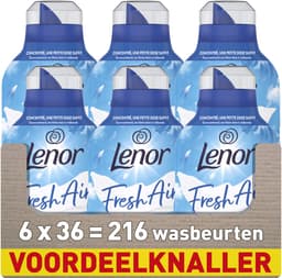 Lenor Fresh Air Wasverzachter - Ochtendfris - 6 x 36 Wasbeurten — thumbnail 1