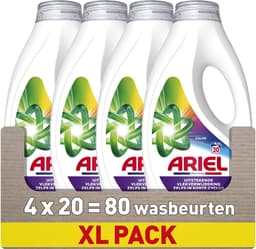 Ariel Wasmiddel Kleur - 4 x 20 Wasbeurten — thumbnail 1