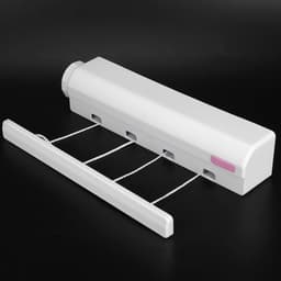 Dailygoods- Waslijn Intrekbaar 3,75 m - Telescopische Wandwasdroger - 4/5 Draden - Duurzaam - Ruimtebesparend - Tot 8 kg Belastbaar - Wasrek — thumbnail 4