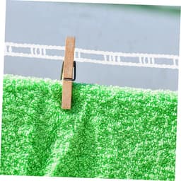 Waslijnen - Kledingtouw - Buiten Drogen - Winddicht Antislip - 2 Stuks 8 Meter - Wit — thumbnail 5