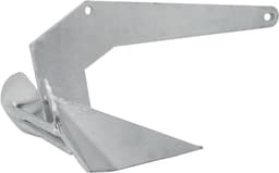 Ploeganker - Delta anker Bootanker - Boot stabiliseren - Zelfuitlijnende geometrie - 5 kg - Zilver — thumbnail 2