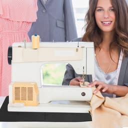 Naaimachine Mat - Dempende Onderlegger - Stabiel Naaiwerk - Vermindert Trillingen Geluid - 40x60 cm - Zwart — thumbnail 2