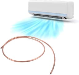 OmGoods - Dailygoody - 2M Zachte Koperen Buis - Koper Tubing - Ideaal voor Airco en Koelkast - 10mm Buitendiameter - C1100 T2 Koper - Geschikt voor Koelsystemen — thumbnail 5