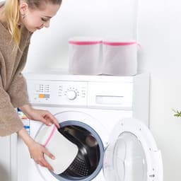 Mesh waszakken voor lingerie, sokken en ondergoed - 3-delige set met ritsen voor wasmachine en reisorganisatie — thumbnail 2