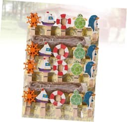 Kleine Knijpers - Foto Clips - Decoratie Maken - Natuurlijk Hout - 150 Stuks - Houtkleur — thumbnail 5