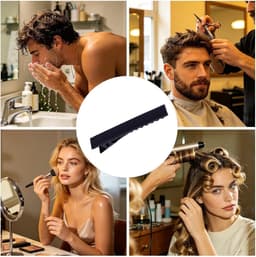 Eendenbek Klemmen - Haarklemmen Metalen - Haar Stylen - Sterke Anti-slip Grip - 50 Stuks - Zwart — thumbnail 4