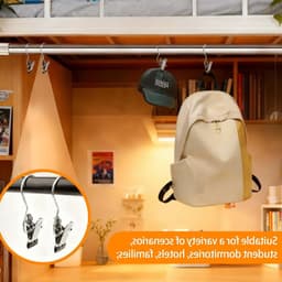 Wasknijpers van roestvrij staal voor wasrekken – duurzaam – veelzijdig – compact – ideaal voor binnen en buiten – 10.5 x 2.3 cm – wasaccessoires – huishoudelijke artikelen — thumbnail 5