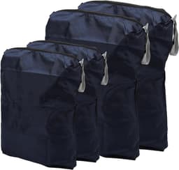 Set van 4 Waszakken, 45 x 60 cm en 60 x 90 cm, Waterdichte Waszakken voor Reizen en Kamperen, Ideaal voor Vuile Kleding en Organisatie — thumbnail 1