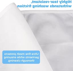 Set van 3 Wasnetten voor Wasmachine - Grote Waszakken 30 x 40 cm met Ritssluiting - Ideaal voor Delicate Kleding en Ondergoed — thumbnail 3