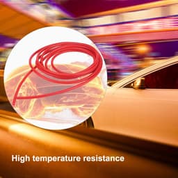 Dailygoods - Dailygoody - Silicone Vacuum Tube - 5m Siliconen Slang - Hoogwaardige kwaliteit - 4mm diameter - Perfect voor auto's - Flexibel en duurzaam - Geschikt — thumbnail 2