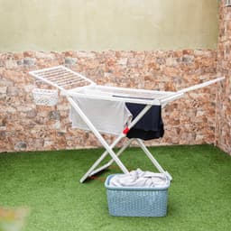 Plasticforte Wasrek opvouwbaar - 20 meter - droogrek - groen - kunststof - 55 x 180 x 108 cm — thumbnail 5