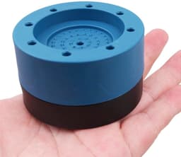 Dailygoods- Antivibratie Pads 4 Stuks - Geluiddichte Voeten - Wasmachine/Droger Stabilisatie - Ondersteuning Kit - PVC/Rubber Materiaal - Eenvoudig te Gebruiken - Schokabsorberende Pads — thumbnail 4