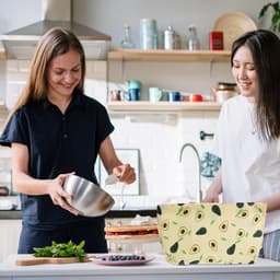 Herbruikbare bijenwaszak voor voedselopslag - Ideaal voor kaas, snacks en cosmetica - Duurzaam, milieuvriendelijk en multifunctioneel — thumbnail 5