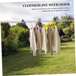 Verstelbare Waslijn - Draagbaar Touw - Kleding Drogen - Antislip Ontwerp - 3 Stuks - Diverse Kleuren — thumbnail 2