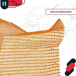 Netzakken Set - Bewaarzakken Groente - Verse Opslag - Optimale Luchtcirculatie - 40x60 cm 15kg - Oranje — thumbnail 3
