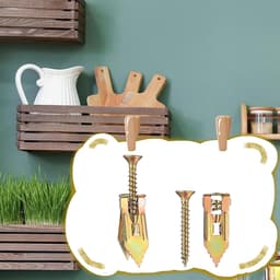 Gipsplaatankers - Schroefankers - Muurbevestiging - Innovatief expansieontwerp - 20 stuks - Goud — thumbnail 3