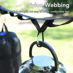 Kampeer Kledinglijn - Waslijn - Drogen Buiten - Verstelbare Lengte - 20 cm - Nylon — thumbnail 3