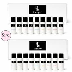 Labryce Wasparfum Proefpakket - 2 x 9 Geuren - 18 x 20 ml - Geurbooster voor Wasgoed - Made in Italy — thumbnail 1