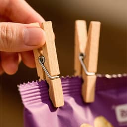 200 stuks berkenhouten wasknijpers van 7,2 cm, natuurlijke clips voor wasgoed, knutselen en foto's — thumbnail 4