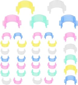 Naaiclips - Kleine clips - Stoffen organiseren - Breukvrij ontwerp - 100 stuks - Meerkleurig — thumbnail 1