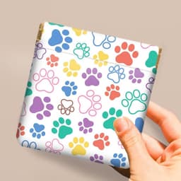 4 Stuks Knijp Coin Purse voor Huisdieren, Schattige Katten en Honden, Ideaal voor Sleutels en Muntjes — thumbnail 4