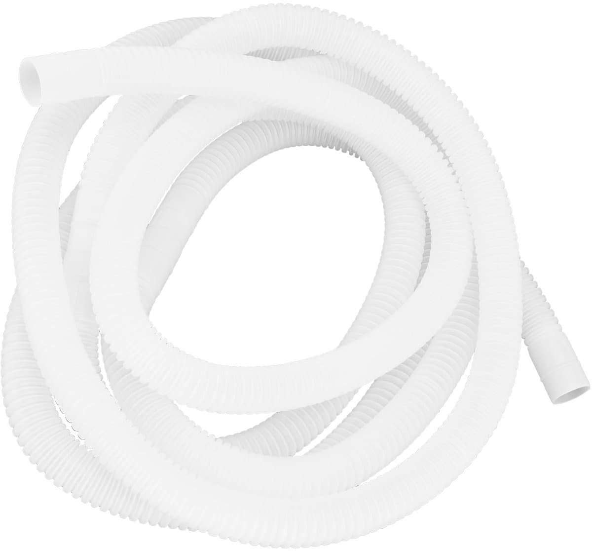 Dailygoods- Afvoerslang 3 Meter - Flexibele Slang - Hoge Druk Bestendig - Slang voor Wasmachine/ Airco - Duurzaam Plastic - Eenvoudig in Gebruik - Waterafvoerslang — afbeelding 1