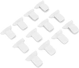 Dailygoods- Dekbedsluitingen Gewatteerd - Dekbed Clips voor Dikke Dekbed - Bevestigingsmiddelen voor Beddengoed - 12 Stuks - Metaal/Schuim - Voorkomt Verschuiven - Dekbedclips — thumbnail 1