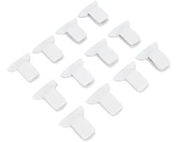 Dailygoods- Dekbedsluitingen Gewatteerd - Dekbed Clips voor Dikke Dekbed - Bevestigingsmiddelen voor Beddengoed - 12 Stuks - Metaal/Schuim - Voorkomt Verschuiven - Dekbedclips