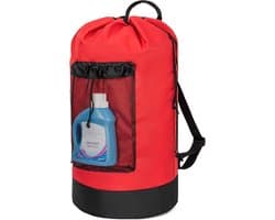 Grote Waszak van 90 Liter, Waterdicht en Vouwbaar, Ideaal voor Thuis, College en Sport, Met Verstelbare Schouderbanden