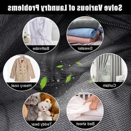 Set van 5 Rechthoekige Waszakken met Rits, Ideaal voor Wasmachine, Diverse Maten voor Bescherming van Kleding, Gordijnen en Beddengoed — thumbnail 3